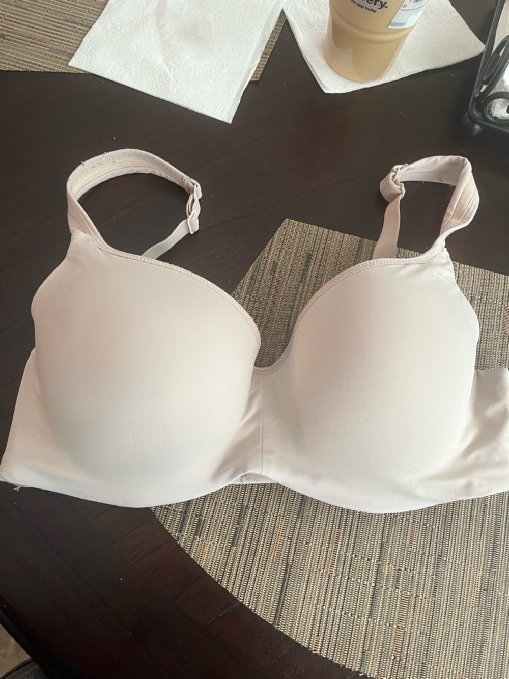 Delimira Everyday Smooth Nude T-Shirt Bra - Comfortable Support 34d